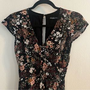 Abercrombie Floral Midi Dress